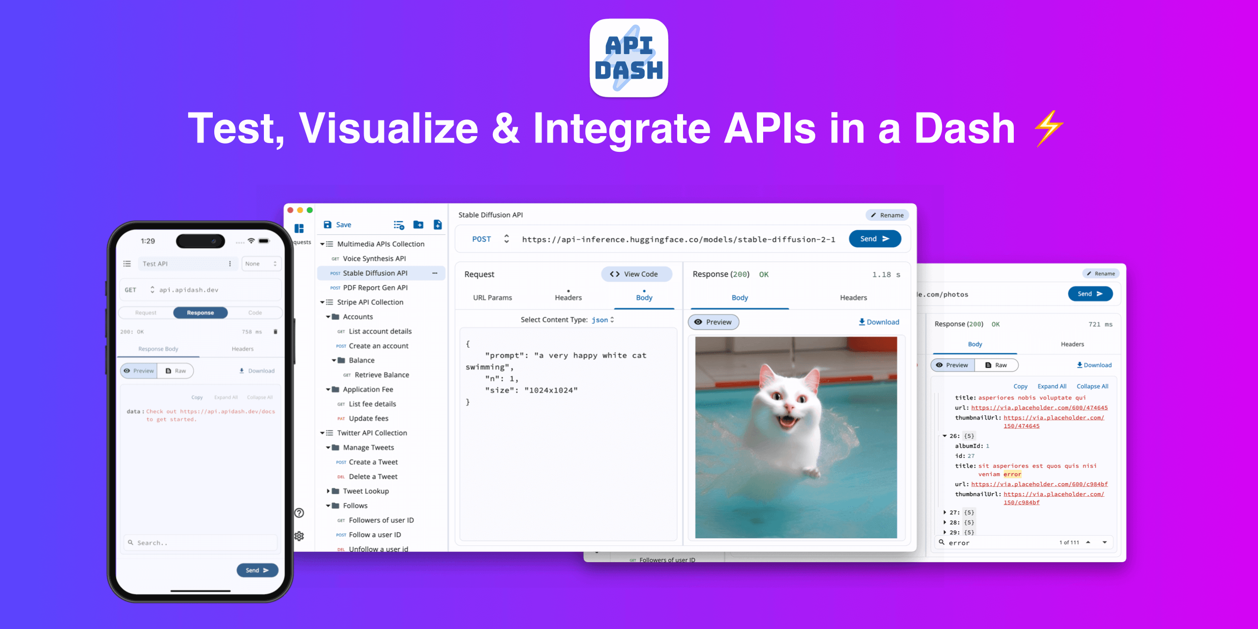 API Dash screenshot 1