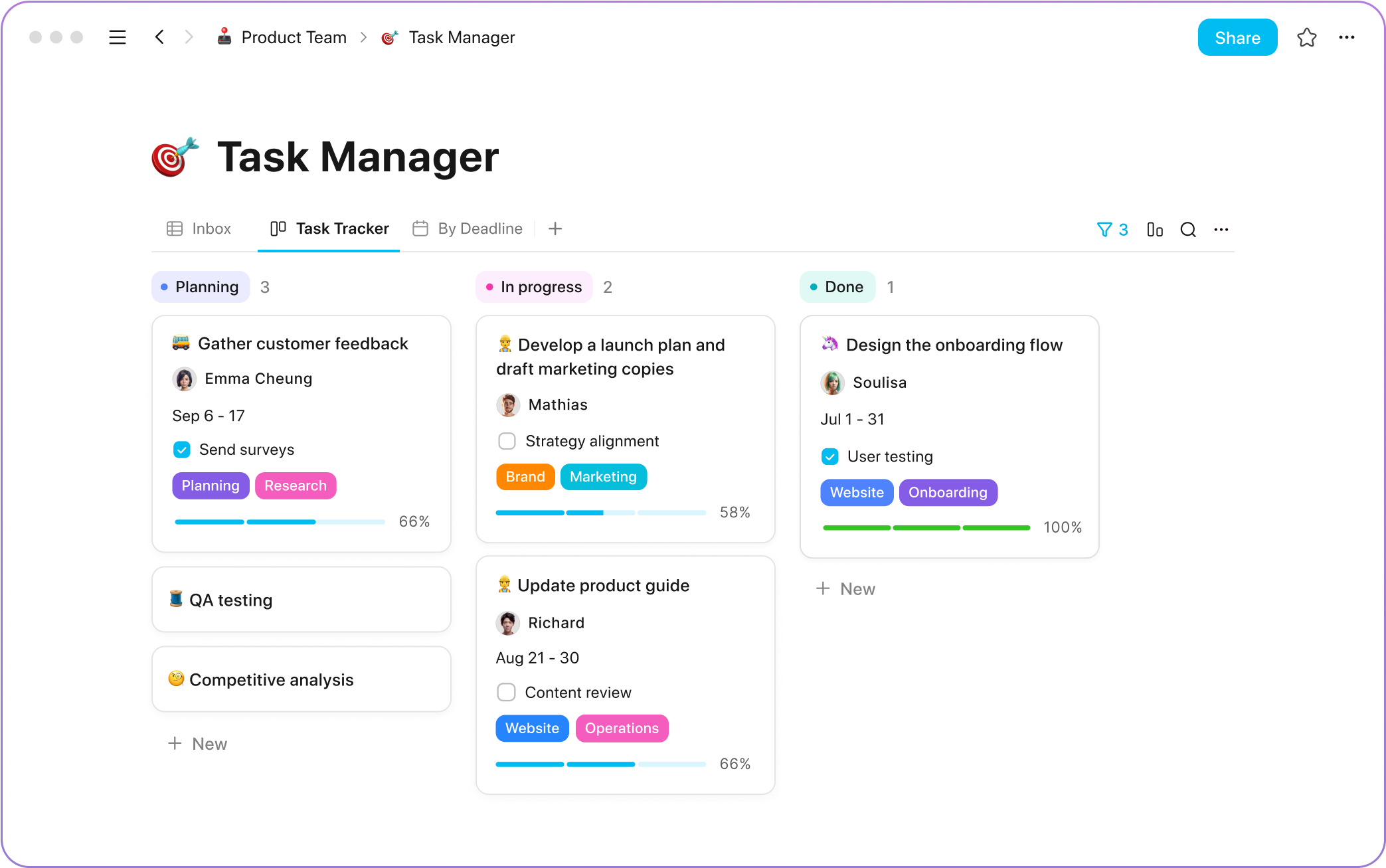 AppFlowy screenshot 1