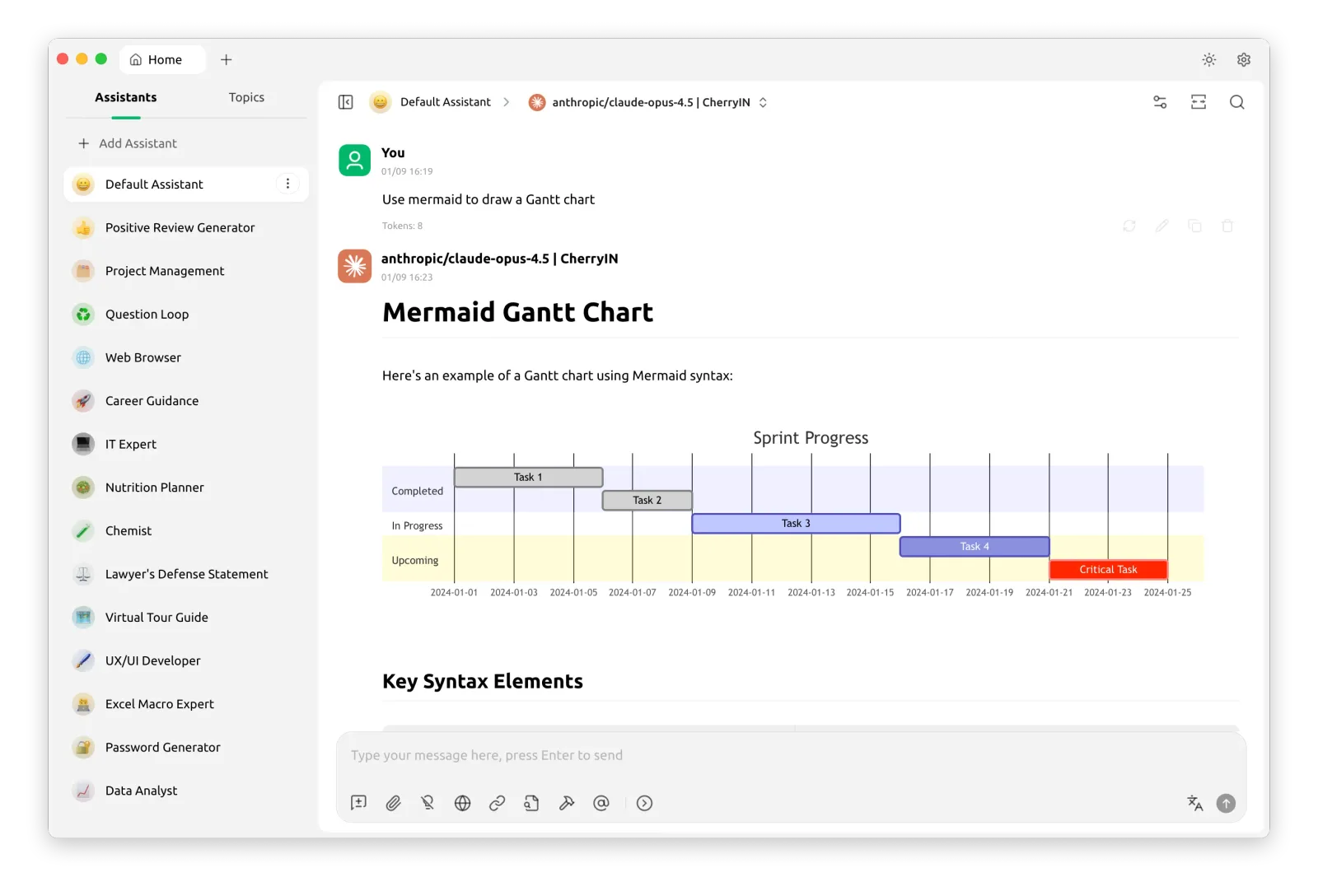 Cherry Studio screenshot 1
