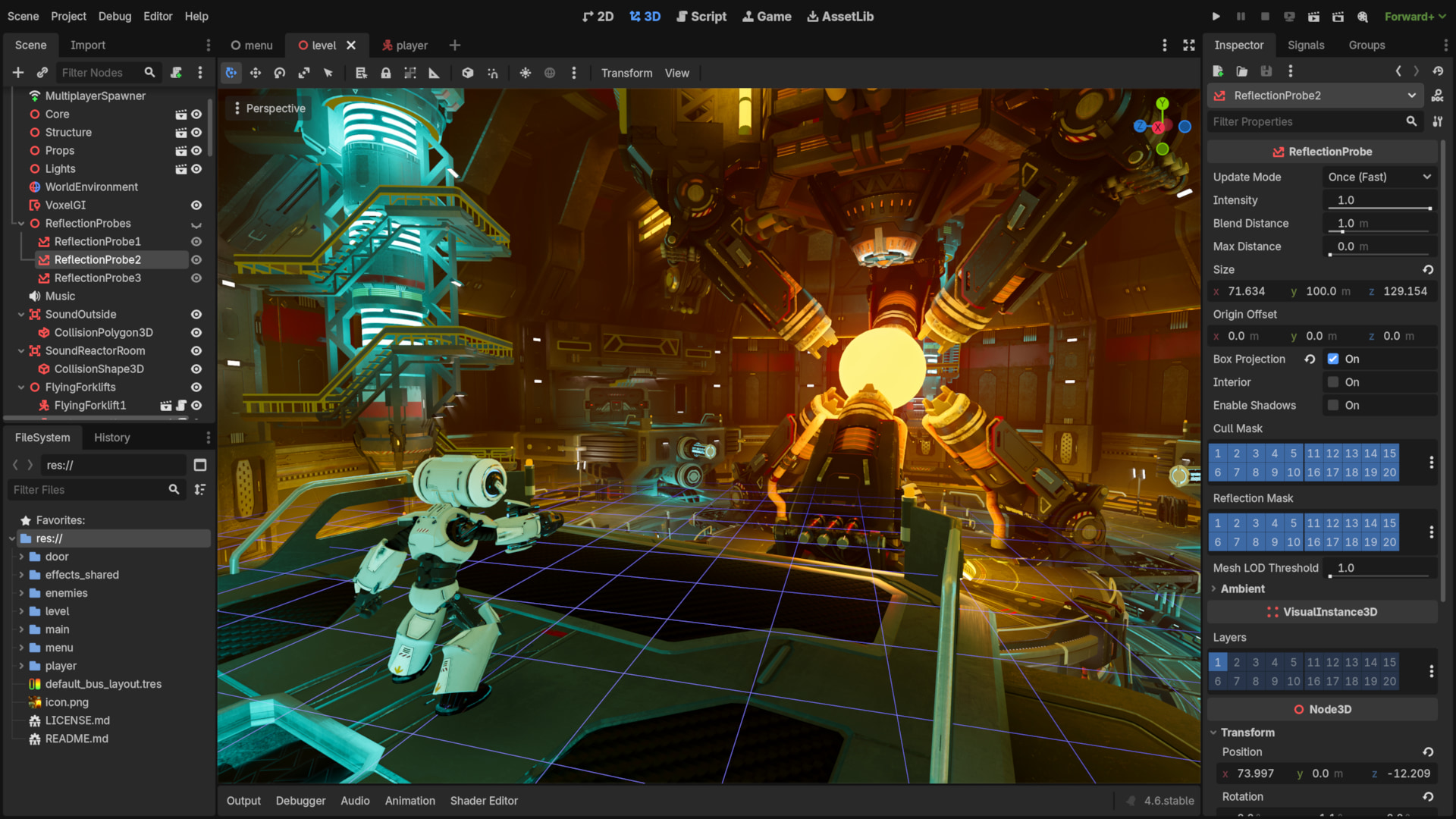 Godot Engine screenshot 1