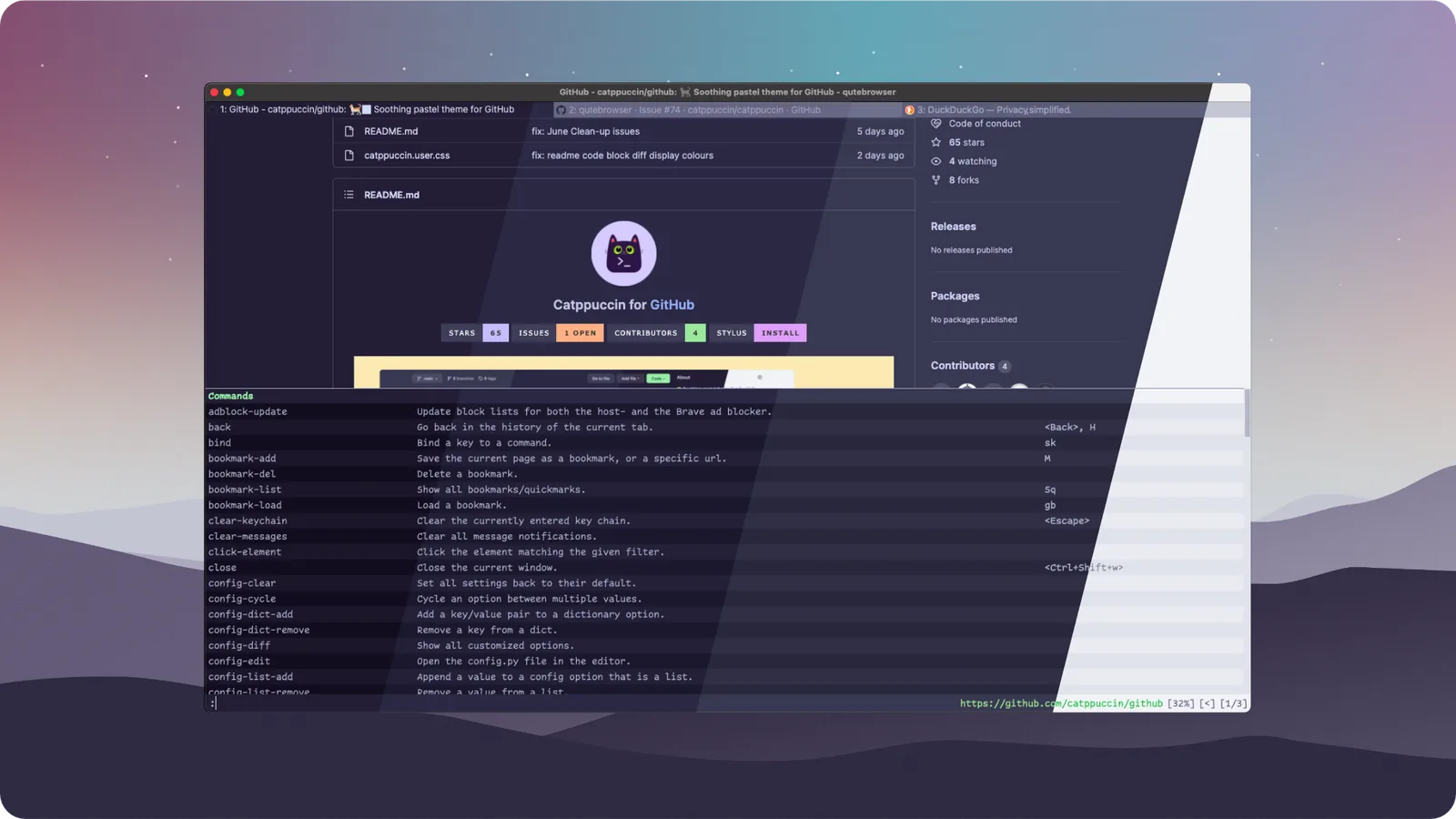qutebrowser screenshot 1